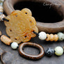Jade Belt or Necklace with Dragon Buckle - OutOfAsia